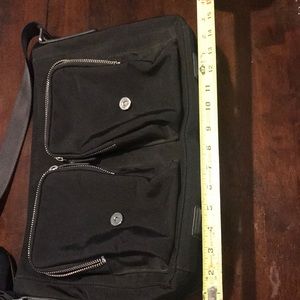 Banana Republic Gently Used Laptop/Messenger bag black